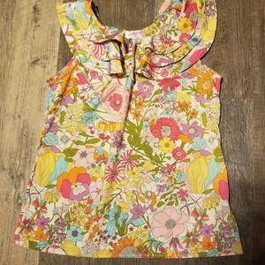 Liberty of London for Target Floral Ruffle Top~ M~